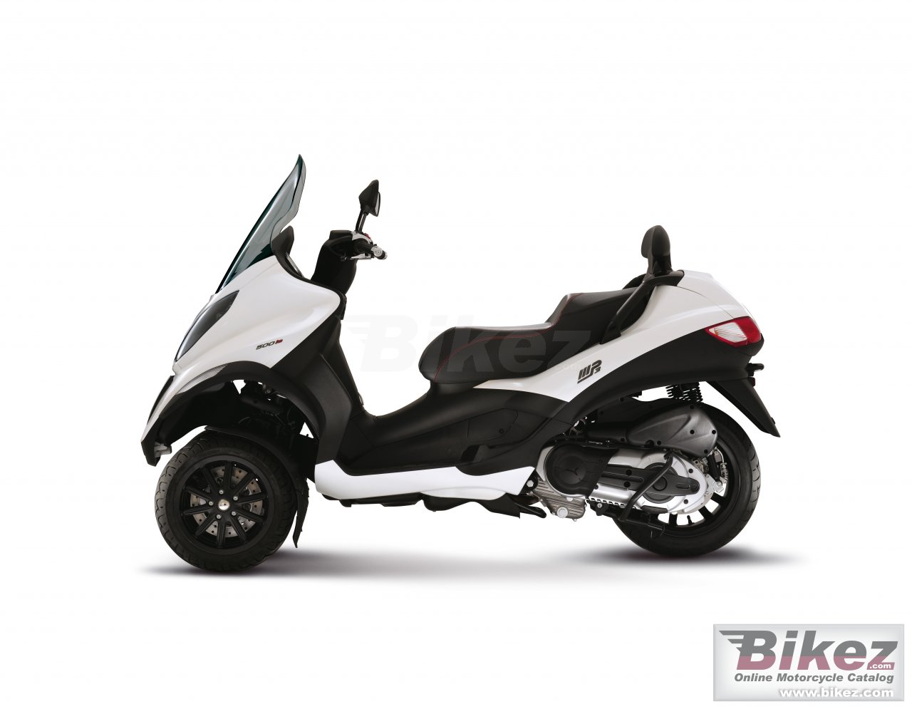 Big Piaggio mp3 500 picture and wallpaper from Bikez.com
